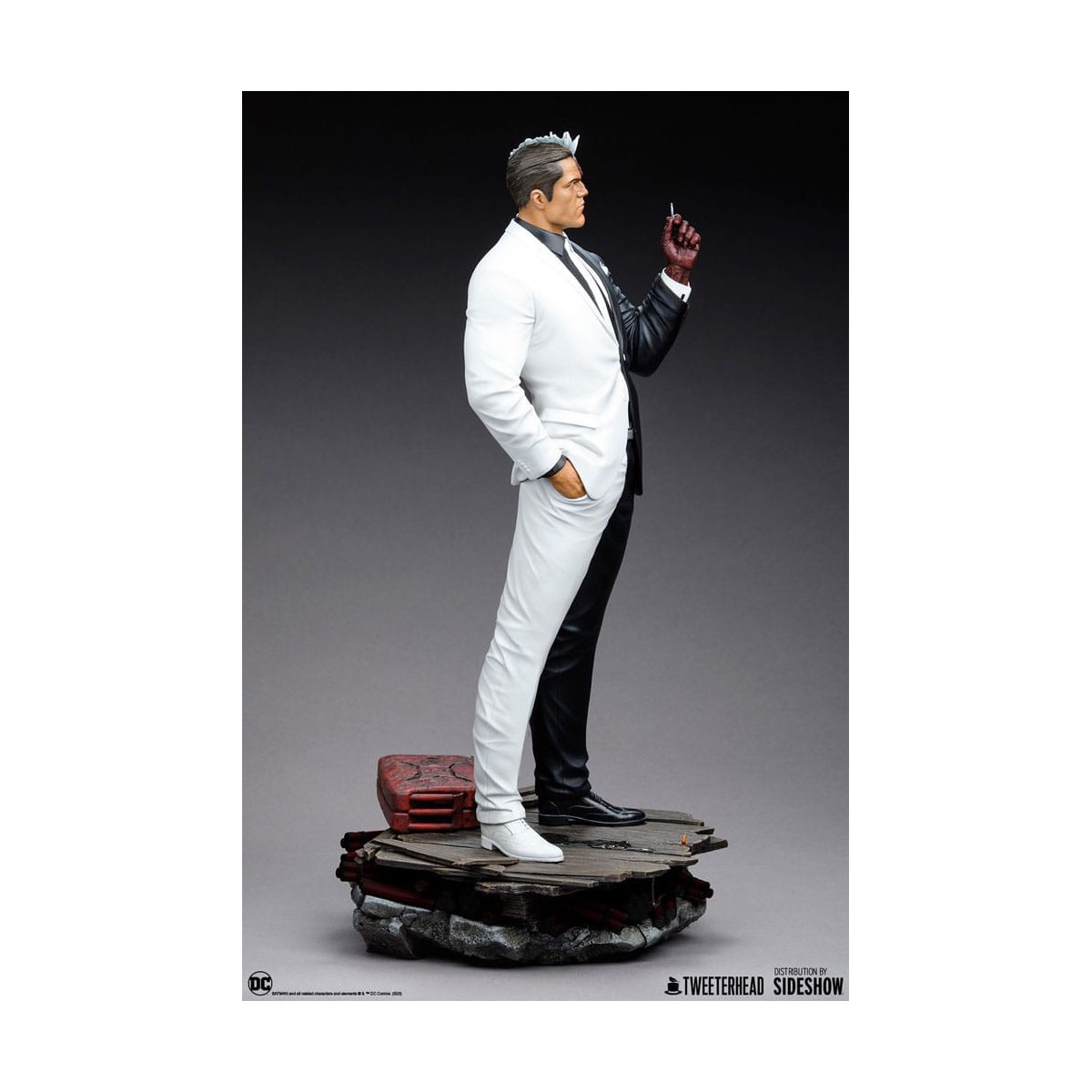 Tweeterhead - DC Comics: estatua Two Face 1/4 - Doble Cara