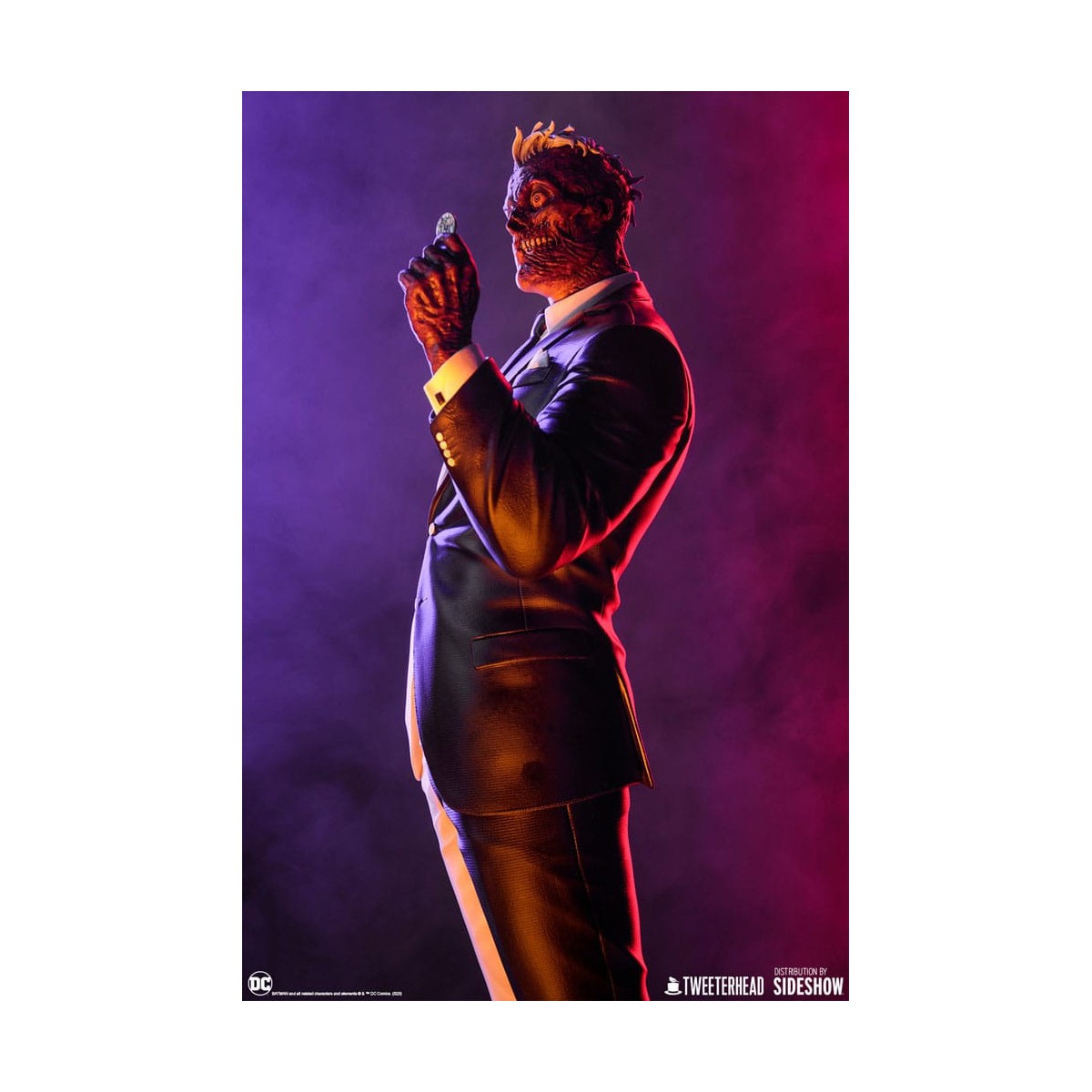 Tweeterhead - DC Comics: estatua Two Face 1/4 - Doble Cara