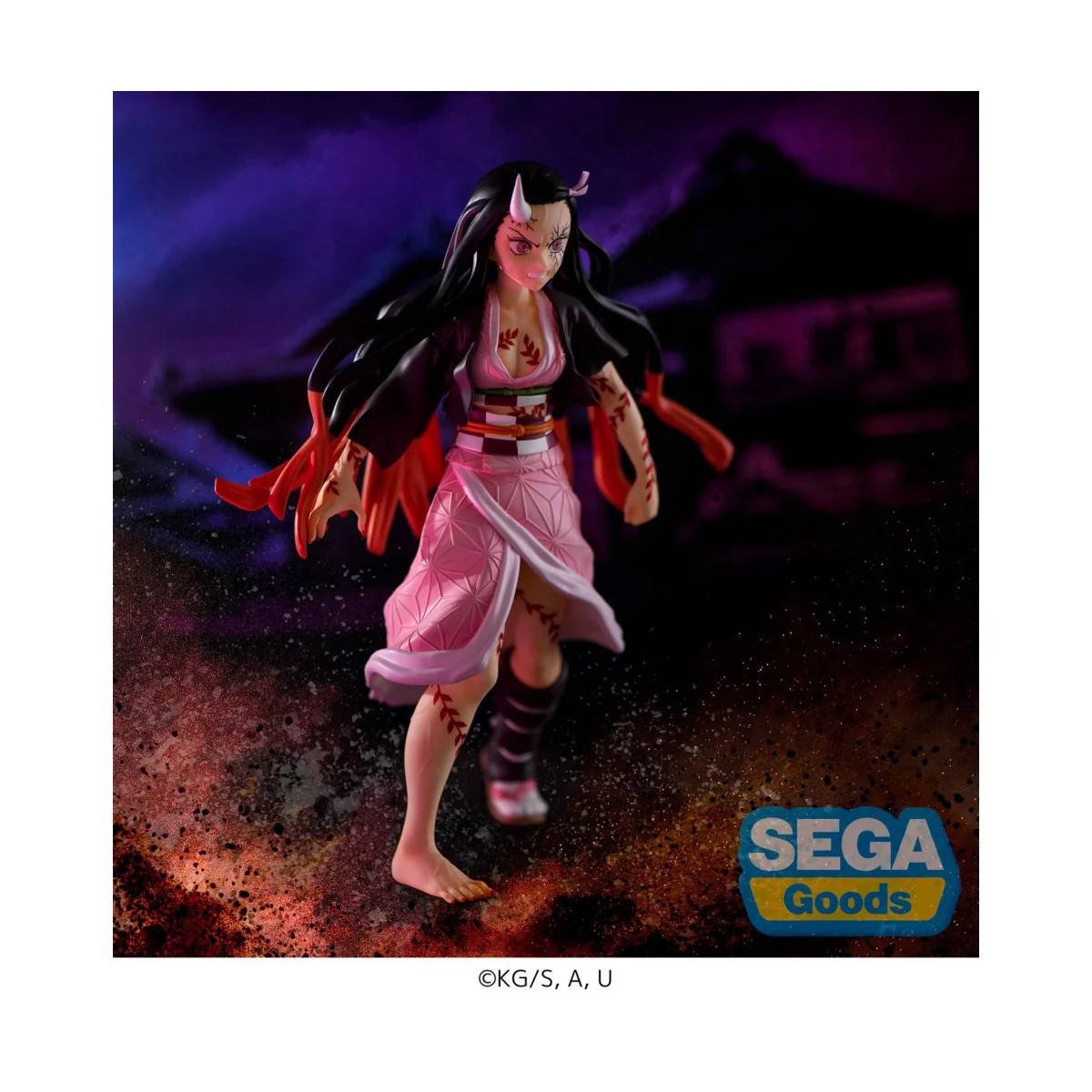 SEGA FIGURIZMA - NEZUKO KAMADO DEMON FORM ADVANCING VER. - Cazador de demonios