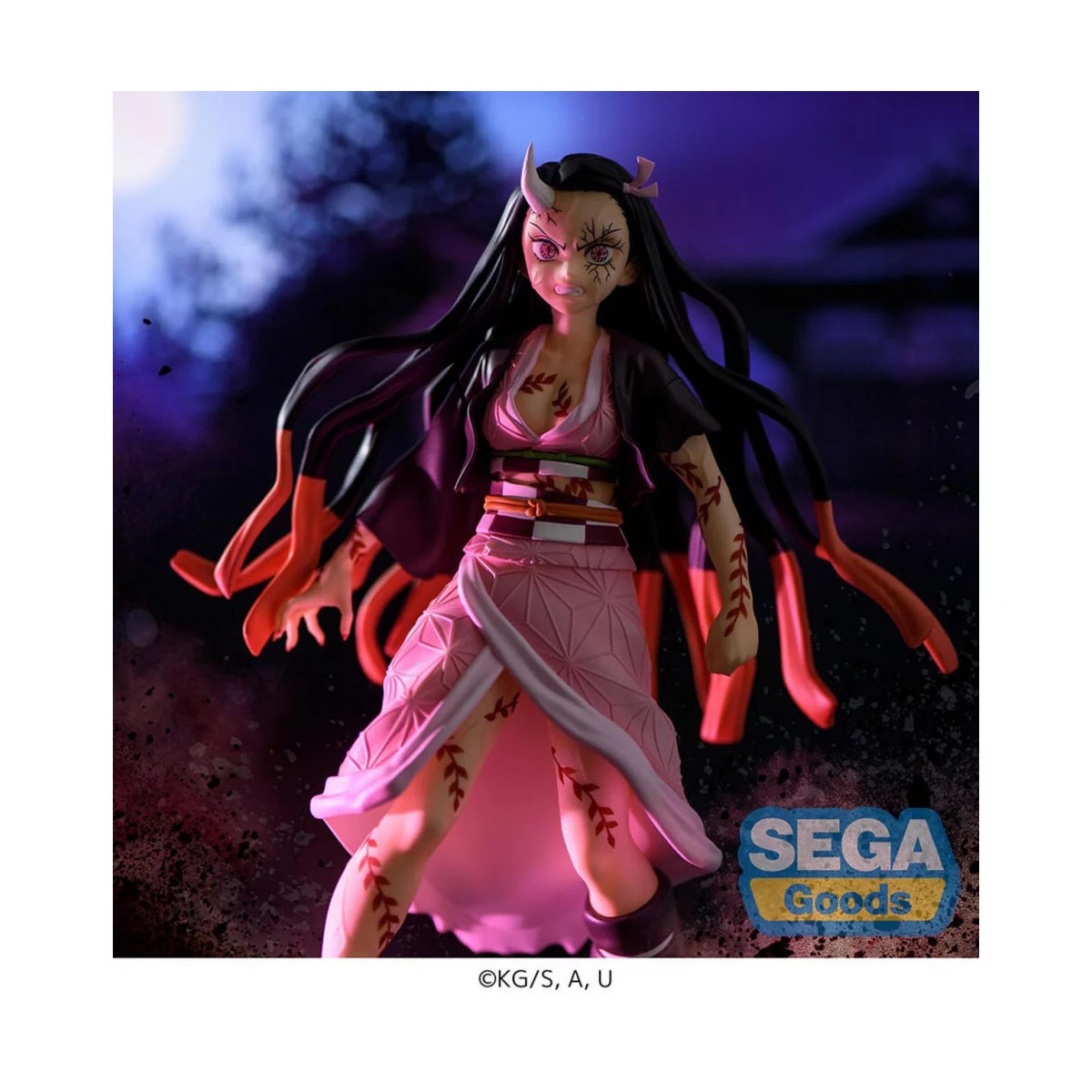 SEGA FIGURIZMA - NEZUKO KAMADO DEMON FORM ADVANCING VER. - Cazador de demonios