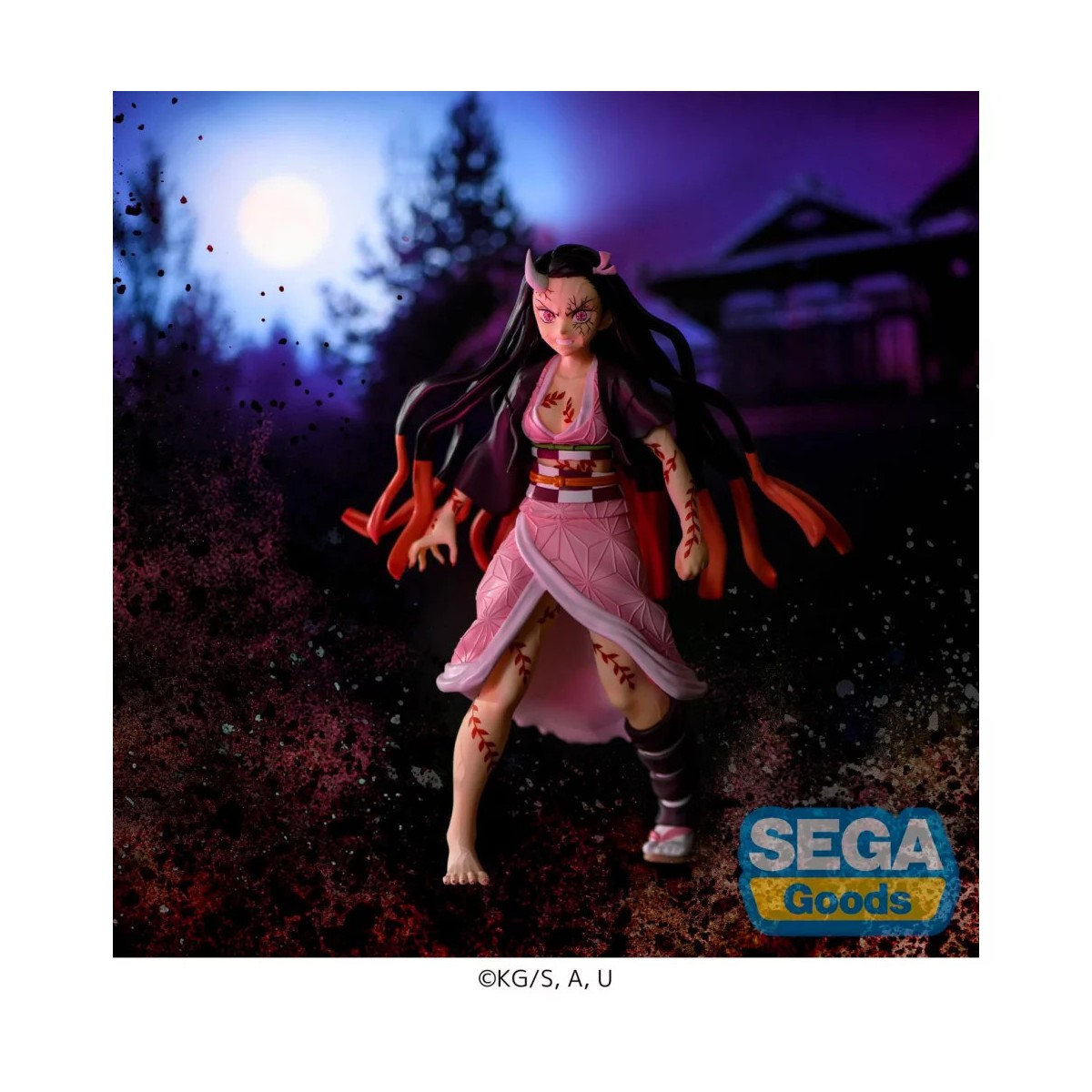 SEGA FIGURIZMA - NEZUKO KAMADO DEMON FORM ADVANCING VER. - Cazador de demonios