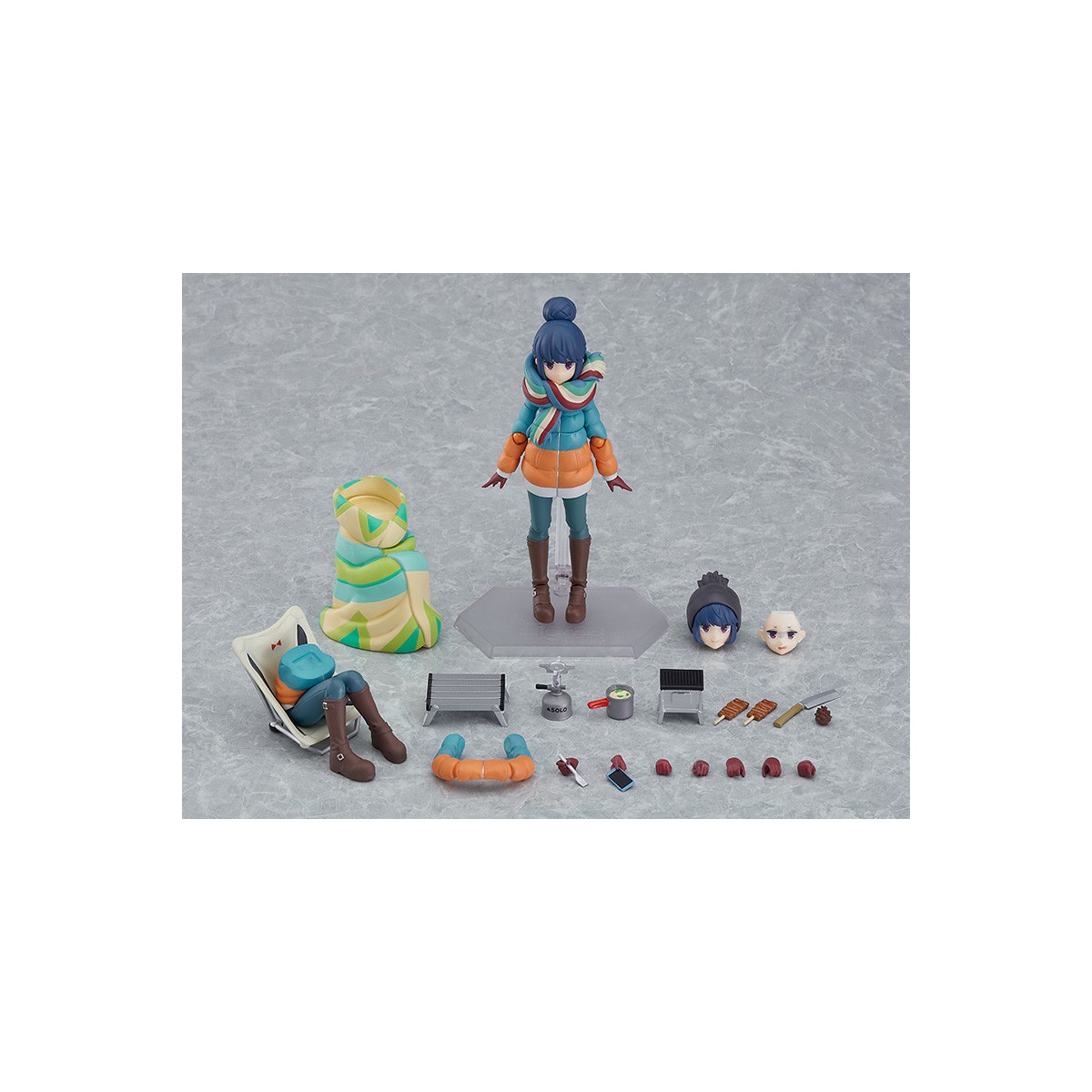 Goodsmile Figma - Campamento Laid Back - RIN SHIMA DX EDITION