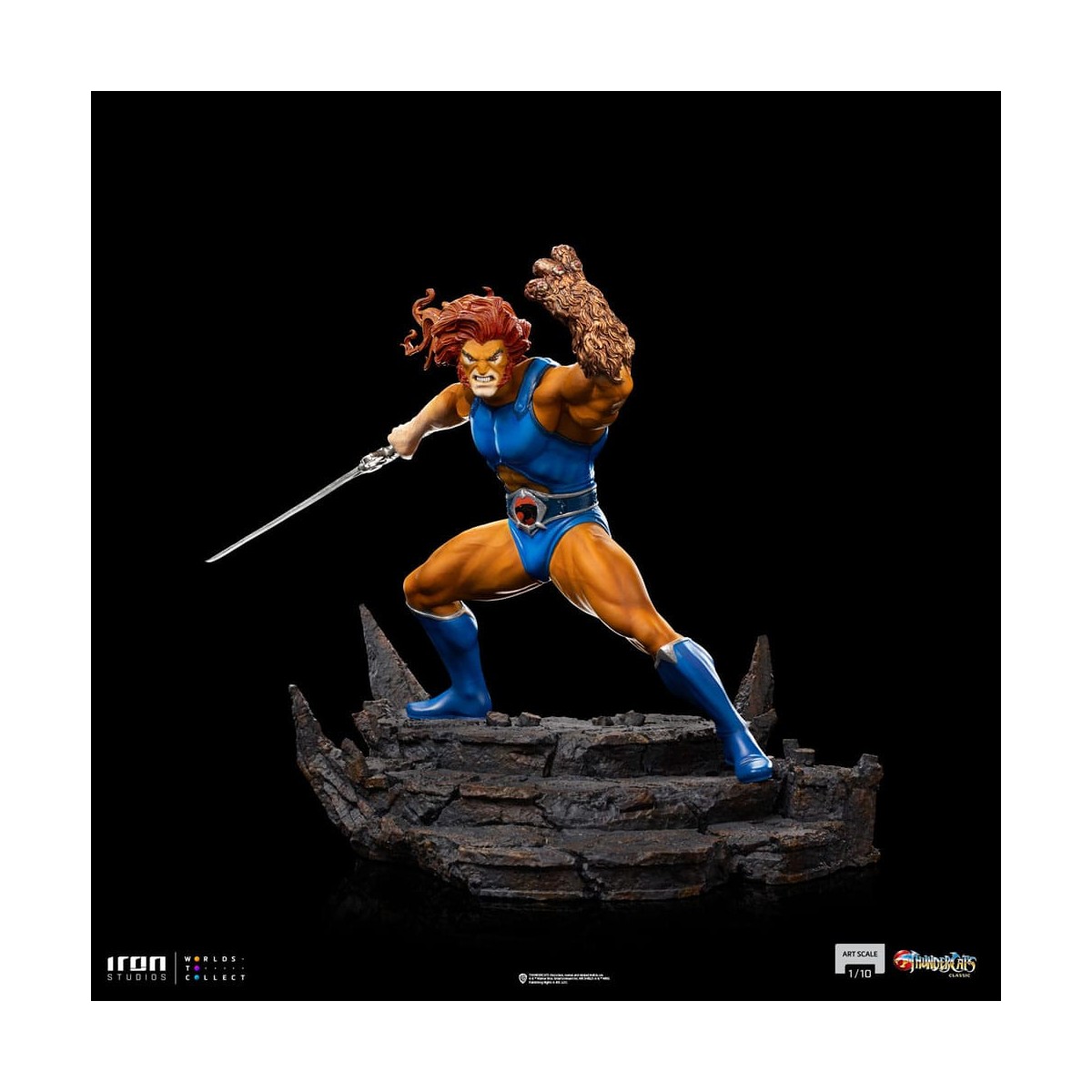 Iron Studios - BDS Art Scale 1/10 - Thundercats - Lion-O Battle Version - Starlion - Cosmocats