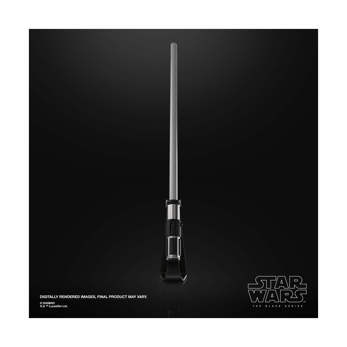 Hasbro - Sable láser Yoda Force Fx - Negro Serie Replica Elite