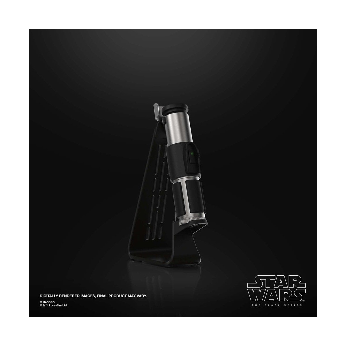 Hasbro - Sable láser Yoda Force Fx - Negro Serie Replica Elite