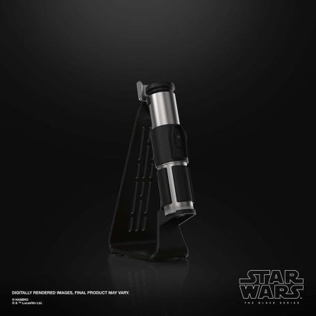 Hasbro - Sable láser Yoda Force Fx - Negro Serie Replica Elite