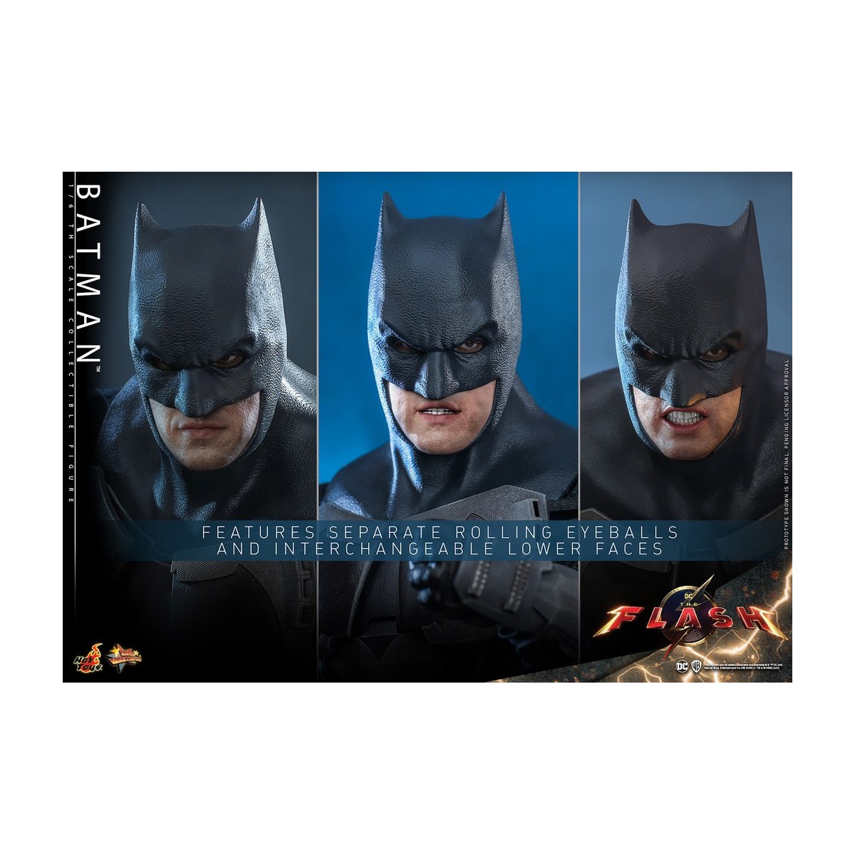 Hot Toys - DC Comics - Batman (Affleck) The Flash - Movie Masterpiece 1/6