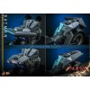 Hot Toys - DC Comics - Batman (Affleck) y Batcycle 1:6 Escala Figura Set The Flash - Movie Masterpiece 1/6