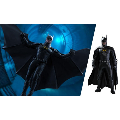 Hot Toys - DC Comics - Batman Traje Moderno (Keaton) The Flash - Movie Masterpiece 1/6
