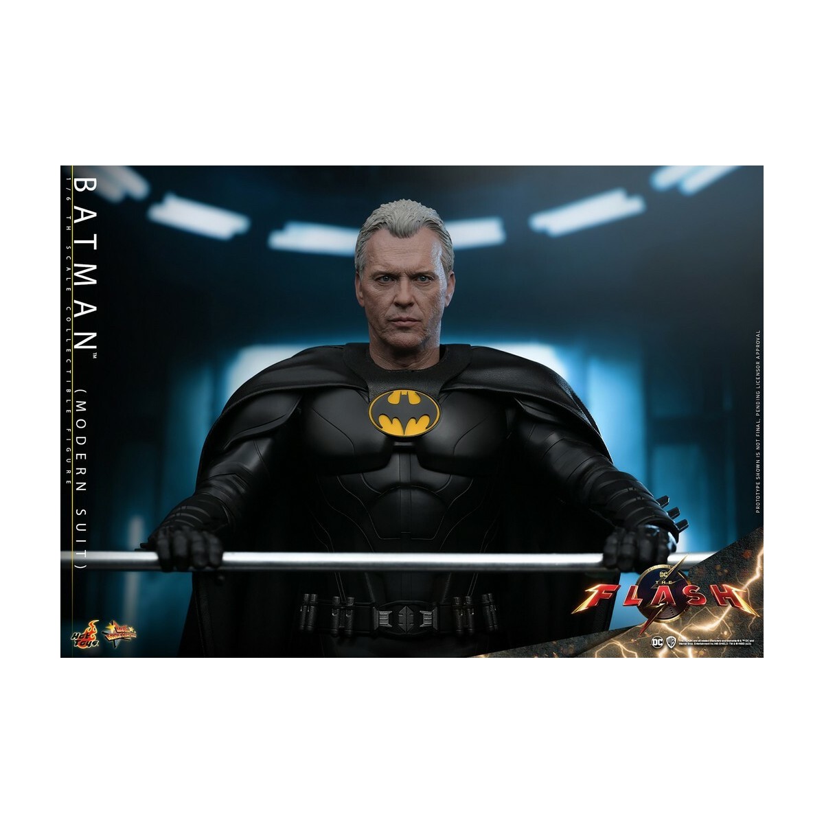 Hot Toys - DC Comics - Batman Traje Moderno (Keaton) The Flash - Movie Masterpiece 1/6