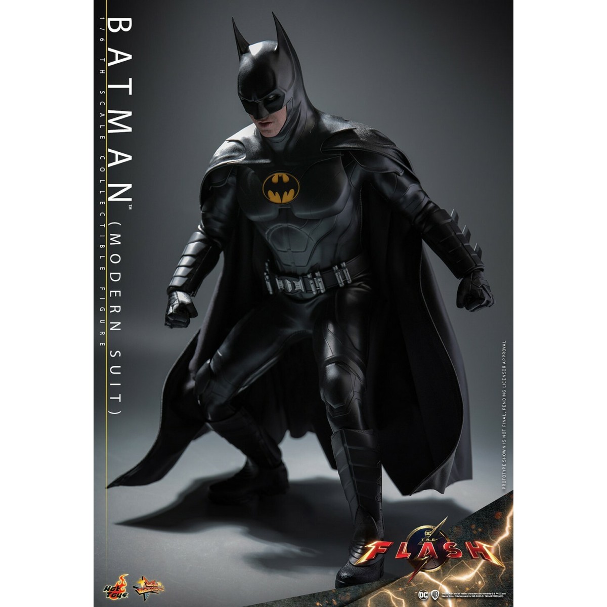 Hot Toys - DC Comics - Batman Traje Moderno (Keaton) The Flash - Movie Masterpiece 1/6