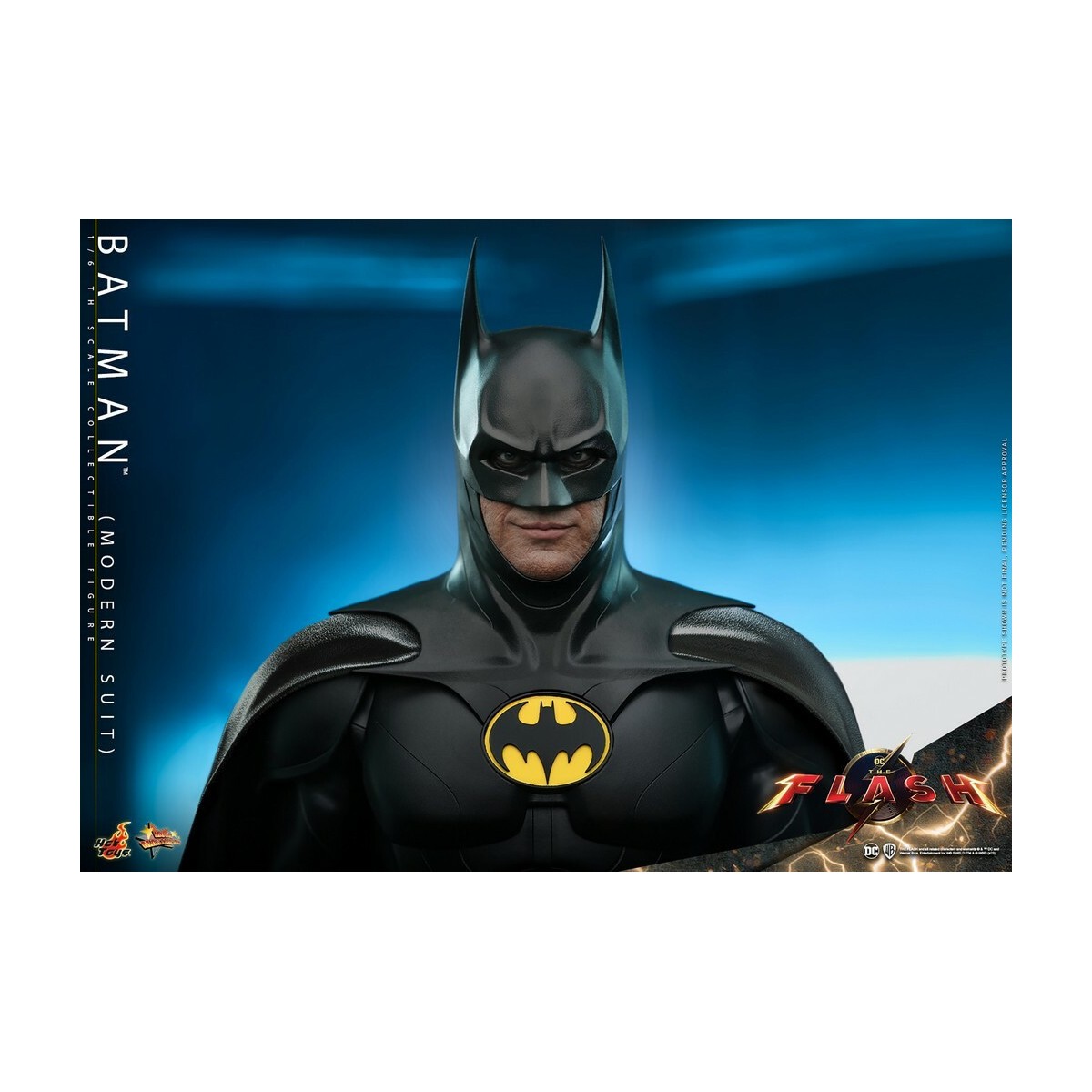 Hot Toys - DC Comics - Batman Traje Moderno (Keaton) The Flash - Movie Masterpiece 1/6