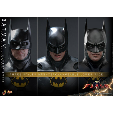 Hot Toys - DC Comics - Batman Traje Moderno (Keaton) The Flash - Movie Masterpiece 1/6