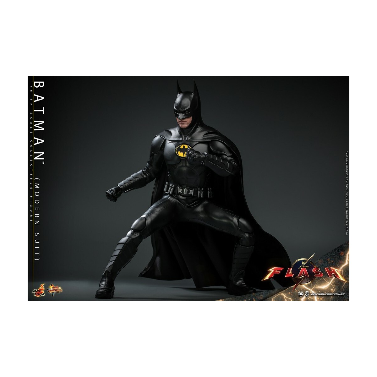 Hot Toys - DC Comics - Batman Traje Moderno (Keaton) The Flash - Movie Masterpiece 1/6
