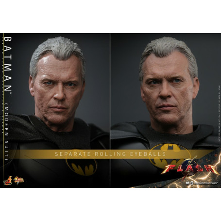 Hot Toys - DC Comics - Batman Traje Moderno (Keaton) The Flash - Movie Masterpiece 1/6