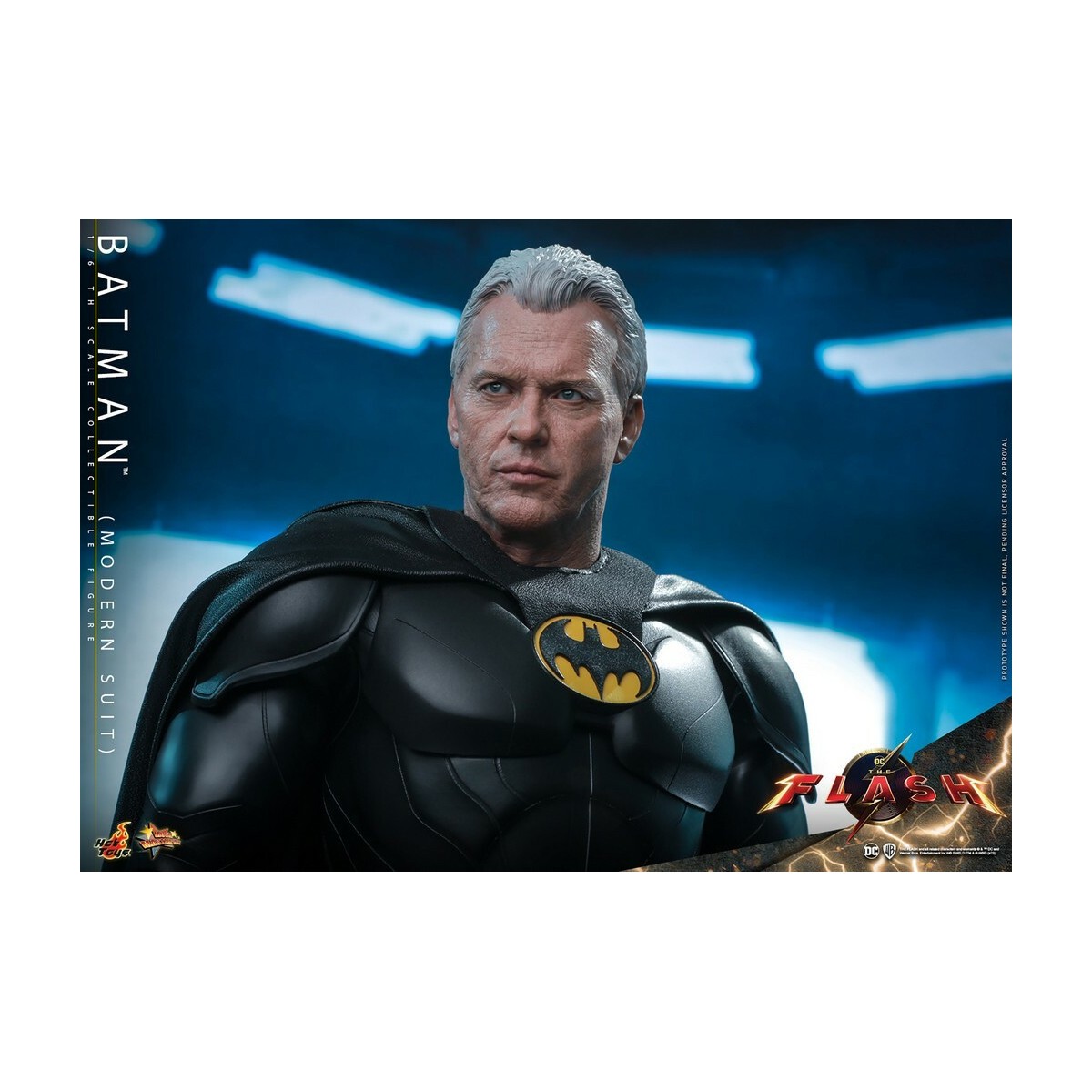 Hot Toys - DC Comics - Batman Traje Moderno (Keaton) The Flash - Movie Masterpiece 1/6