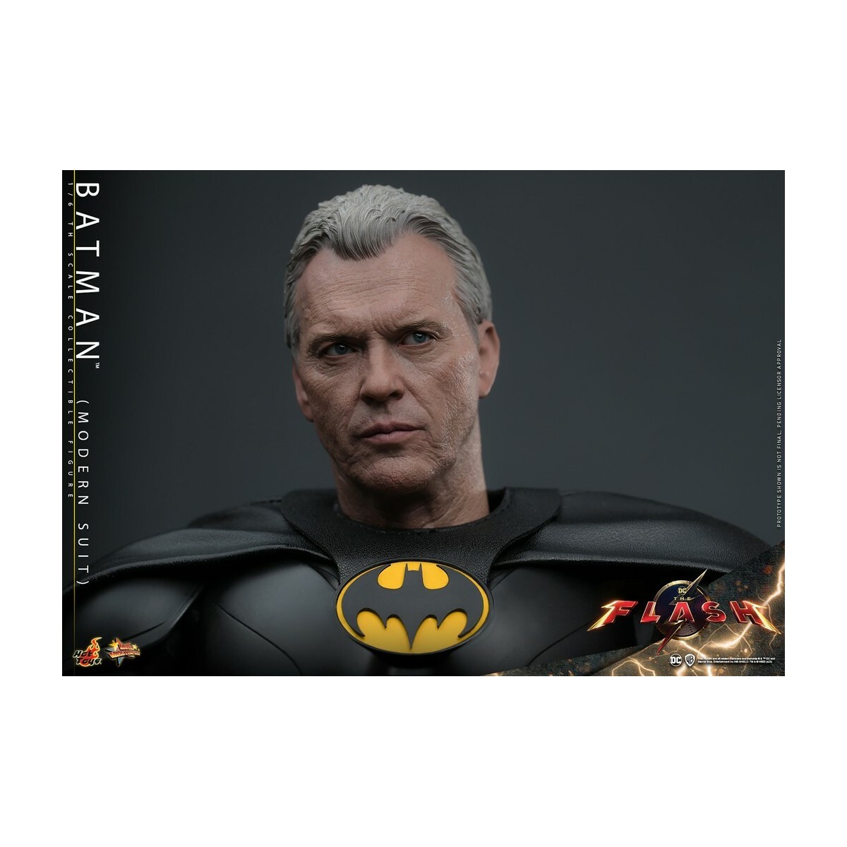 Hot Toys - DC Comics - Batman Traje Moderno (Keaton) The Flash - Movie Masterpiece 1/6