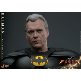 Hot Toys - DC Comics - Batman Traje Moderno (Keaton) The Flash - Movie Masterpiece 1/6