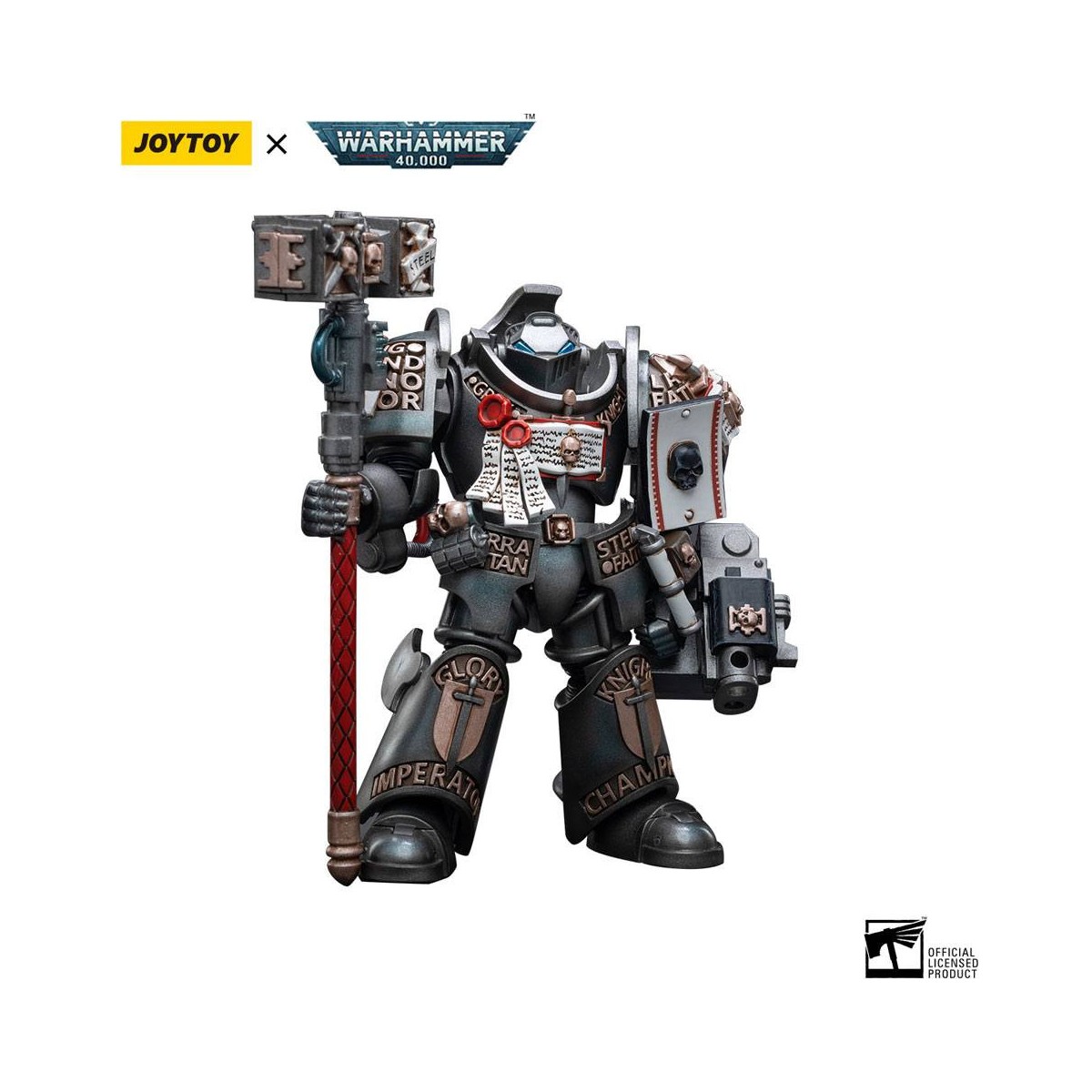 JoyToy Marines Espaciales - Terminators Caballeros Grises - Caddon Vibova 1/18 - Warhammer 40K