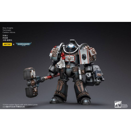 JoyToy Marines Espaciales - Terminators Caballeros Grises - Caddon Vibova 1/18 - Warhammer 40K