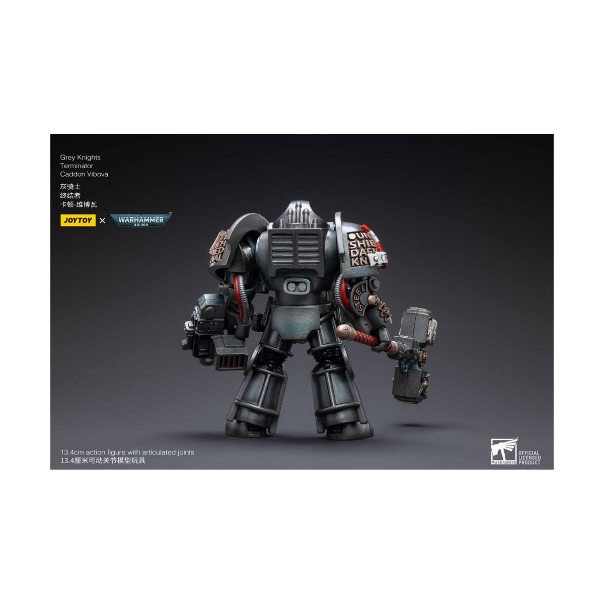 JoyToy Marines Espaciales - Terminators Caballeros Grises - Caddon Vibova 1/18 - Warhammer 40K