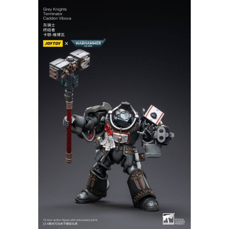 JoyToy Marines Espaciales - Terminators Caballeros Grises - Caddon Vibova 1/18 - Warhammer 40K