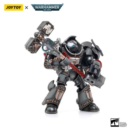 JoyToy Marines Espaciales - Terminators Caballeros Grises - Caddon Vibova 1/18 - Warhammer 40K