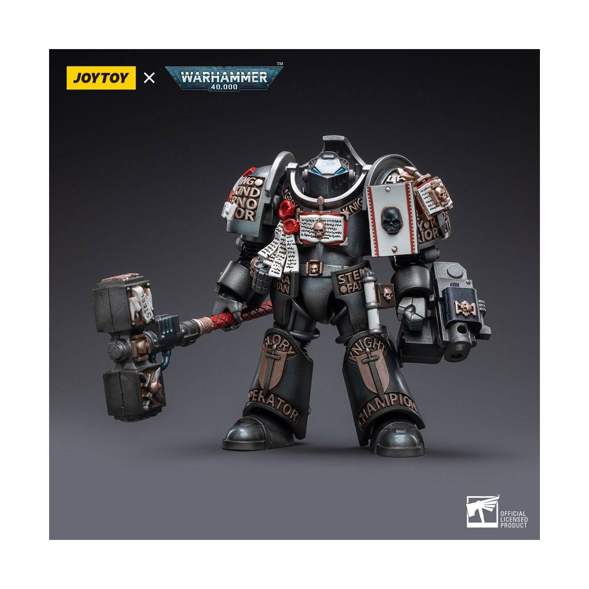 JoyToy Marines Espaciales - Terminators Caballeros Grises - Caddon Vibova 1/18 - Warhammer 40K