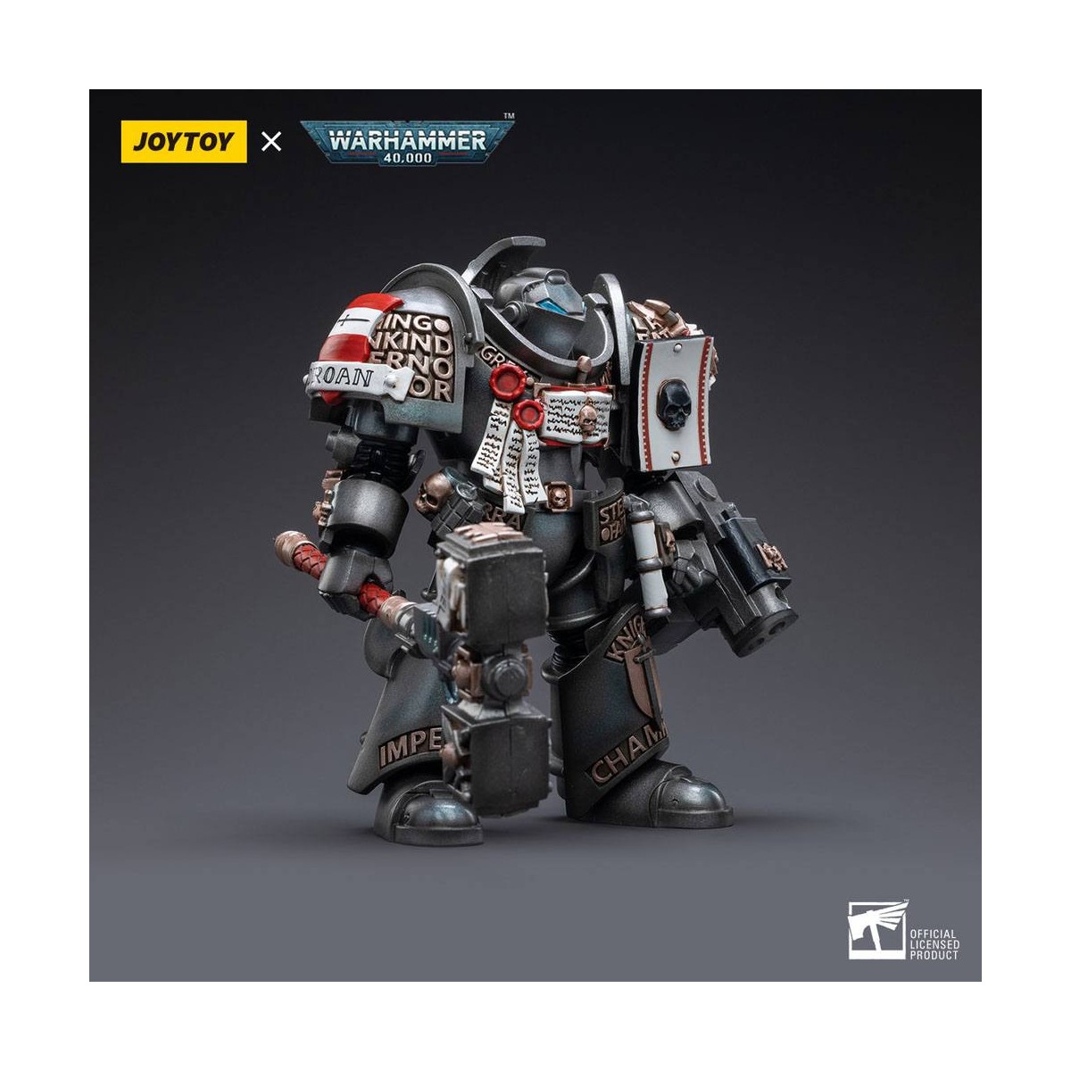 JoyToy Marines Espaciales - Terminators Caballeros Grises - Caddon Vibova 1/18 - Warhammer 40K
