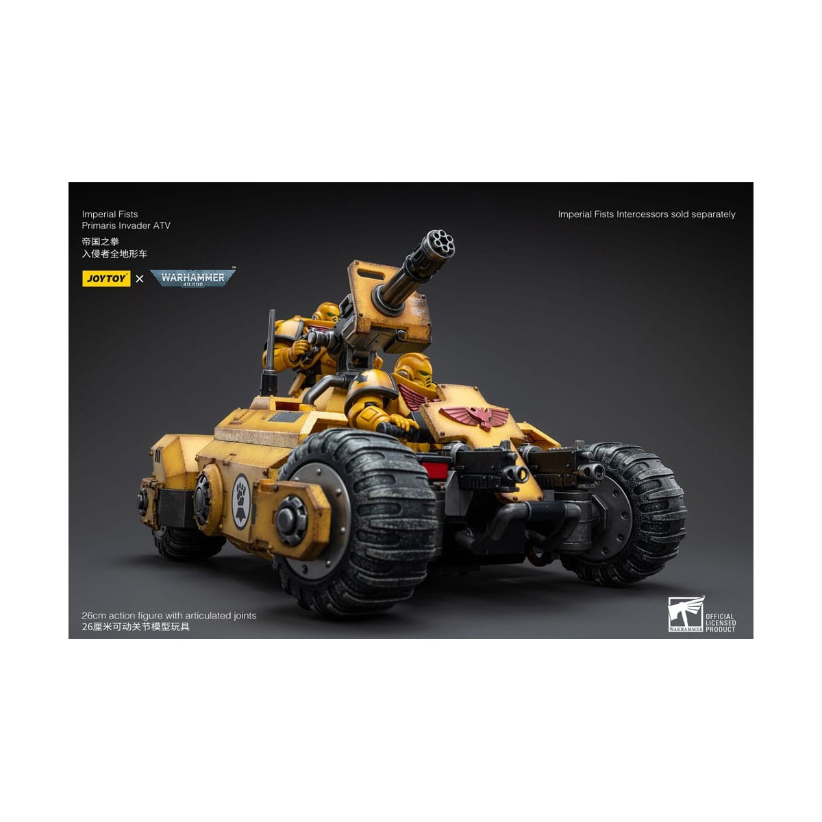 JoyToy Marines Espaciales - Puños Imperiales Primaris Invader ATV 1/18 - Warhammer 40K