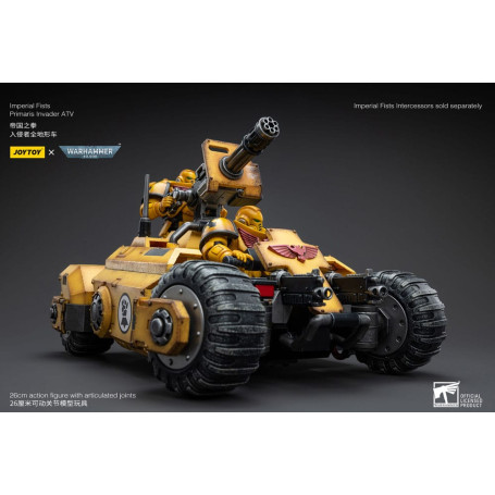 JoyToy Marines Espaciales - Puños Imperiales Primaris Invader ATV 1/18 - Warhammer 40K