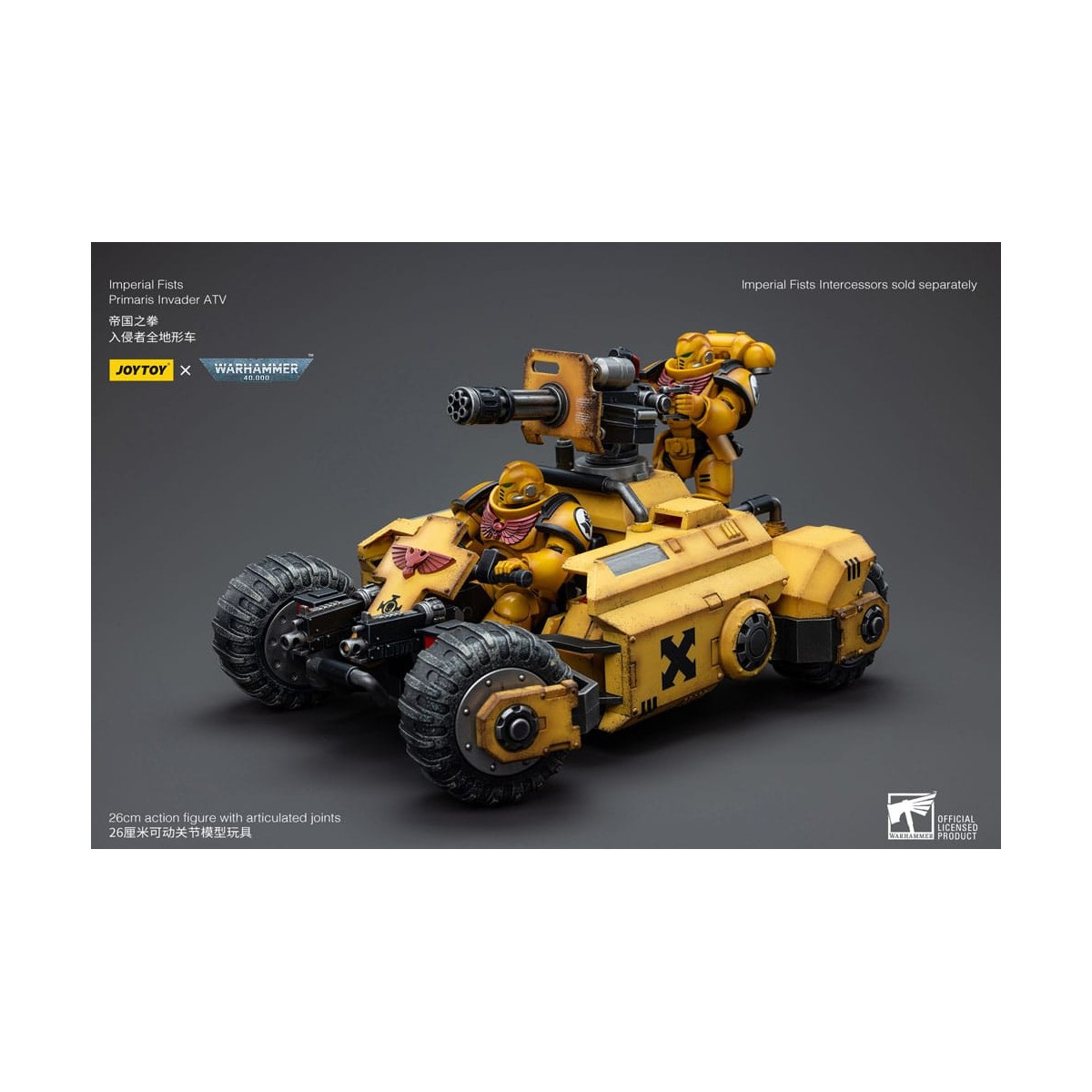 JoyToy Marines Espaciales - Puños Imperiales Primaris Invader ATV 1/18 - Warhammer 40K