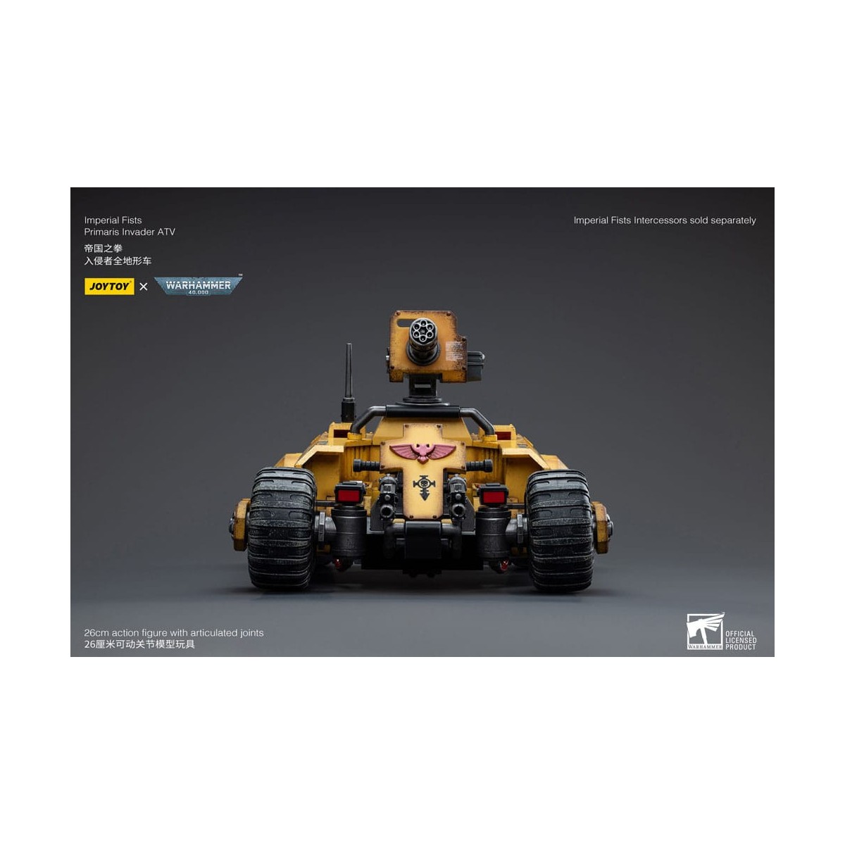 JoyToy Marines Espaciales - Puños Imperiales Primaris Invader ATV 1/18 - Warhammer 40K