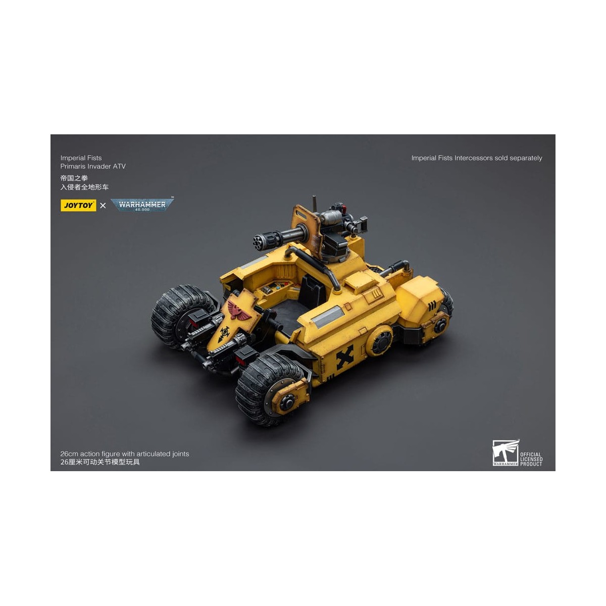 JoyToy Marines Espaciales - Puños Imperiales Primaris Invader ATV 1/18 - Warhammer 40K