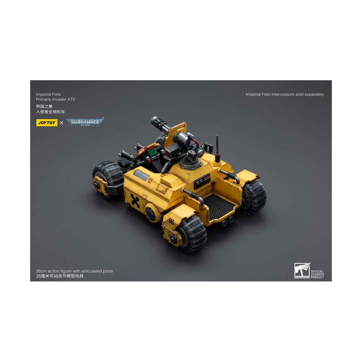 JoyToy Marines Espaciales - Puños Imperiales Primaris Invader ATV 1/18 - Warhammer 40K
