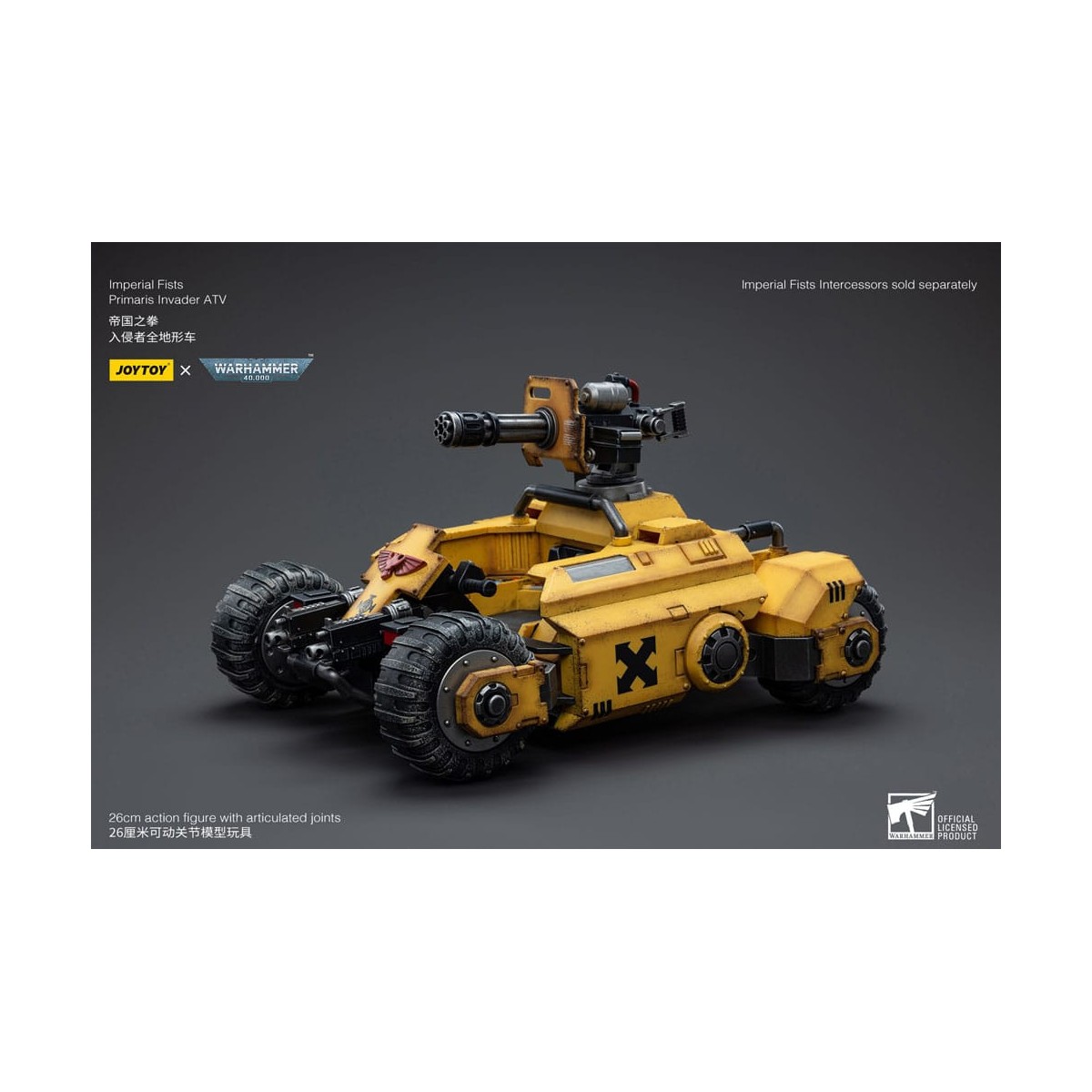 JoyToy Marines Espaciales - Puños Imperiales Primaris Invader ATV 1/18 - Warhammer 40K