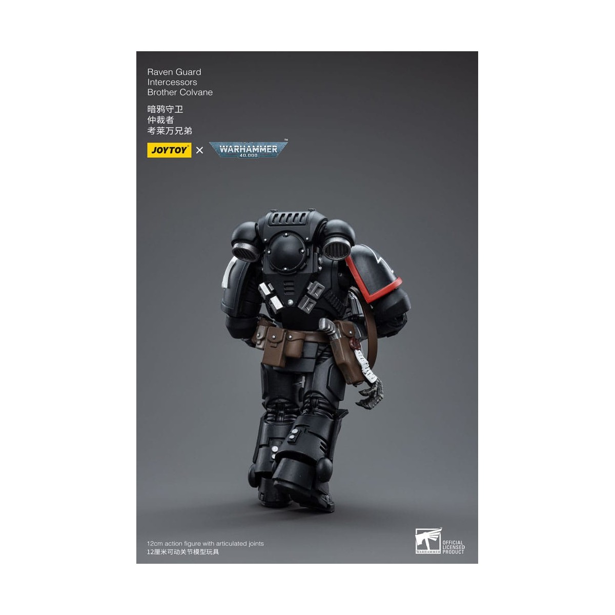 JoyToy Marines Espaciales - Guardia Cuervo - Intercesores Hermano Colvane 1/18 - Warhammer 40K