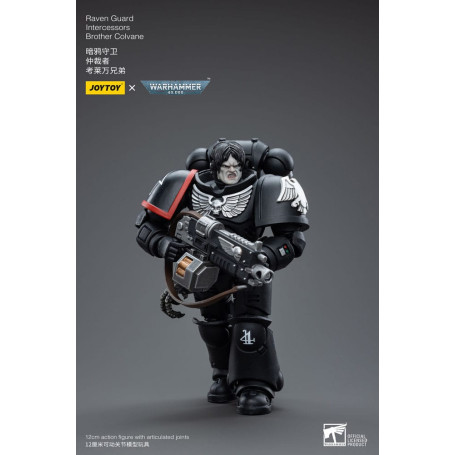 JoyToy Marines Espaciales - Guardia Cuervo - Intercesores Hermano Colvane 1/18 - Warhammer 40K