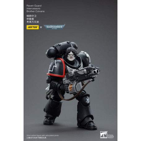 JoyToy Marines Espaciales - Guardia Cuervo - Intercesores Hermano Colvane 1/18 - Warhammer 40K
