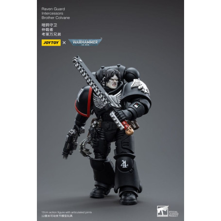 JoyToy Marines Espaciales - Guardia Cuervo - Intercesores Hermano Colvane 1/18 - Warhammer 40K