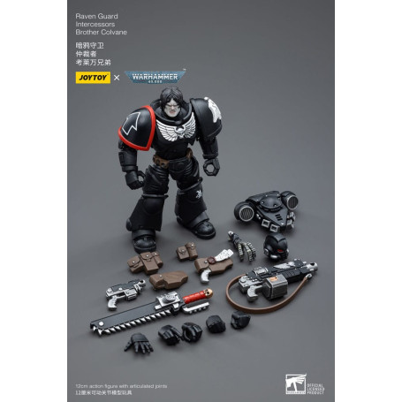 JoyToy Marines Espaciales - Guardia Cuervo - Intercesores Hermano Colvane 1/18 - Warhammer 40K