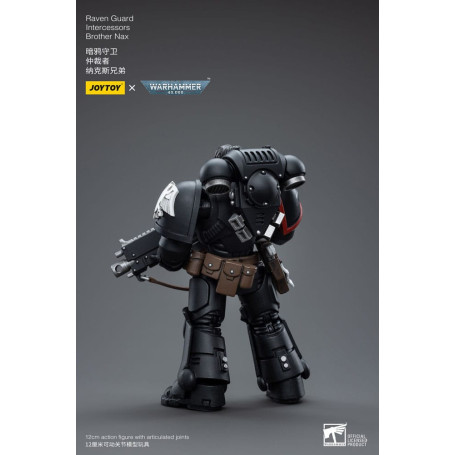JoyToy Marines Espaciales - Guardia Cuervo - Intercesores Hermano Nax 1/18 - Warhammer 40K