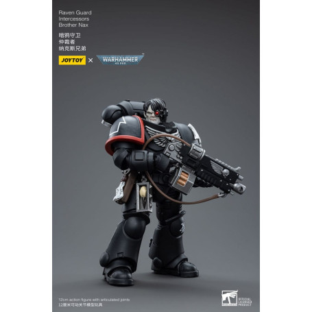 JoyToy Marines Espaciales - Guardia Cuervo - Intercesores Hermano Nax 1/18 - Warhammer 40K