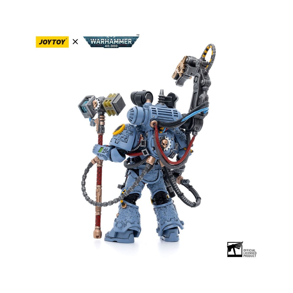 JoyToy Marines Espaciales - Lobos Espaciales - Sacerdote de Hierro Jorin Fellhammer 1/18 - Warhammer 40K