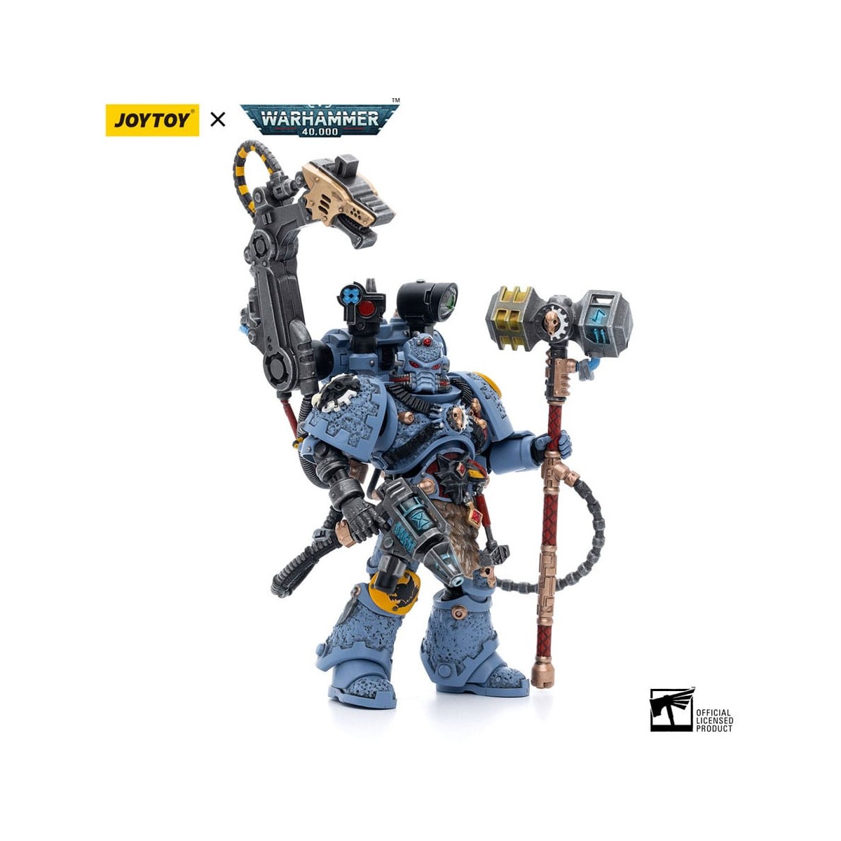 JoyToy Marines Espaciales - Lobos Espaciales - Sacerdote de Hierro Jorin Fellhammer 1/18 - Warhammer 40K