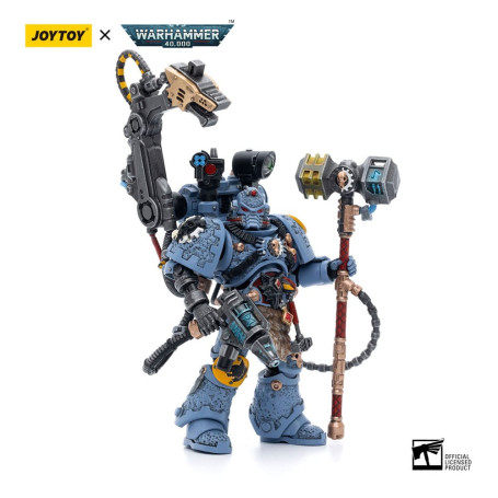 JoyToy Marines Espaciales - Lobos Espaciales - Sacerdote de Hierro Jorin Fellhammer 1/18 - Warhammer 40K
