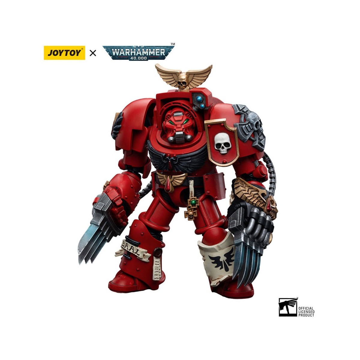 JoyToy Marines Espaciales - Ángeles de Sangre - Terminators de Asalto Hermano Nassio 1/18 - Warhammer 40K