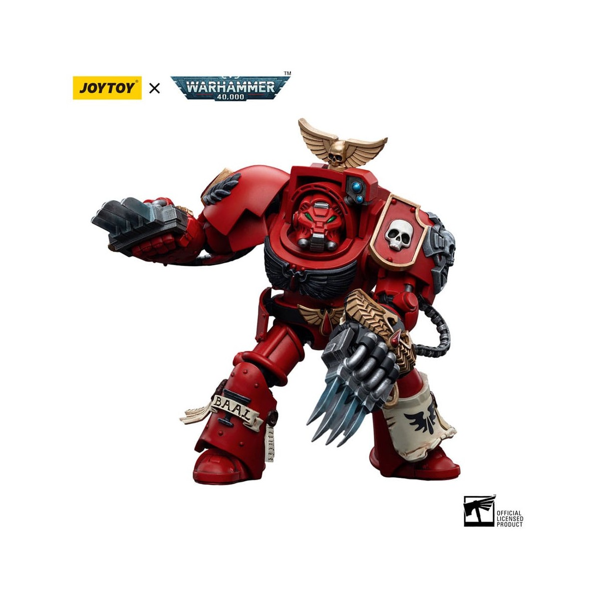 JoyToy Marines Espaciales - Ángeles de Sangre - Terminators de Asalto Hermano Nassio 1/18 - Warhammer 40K
