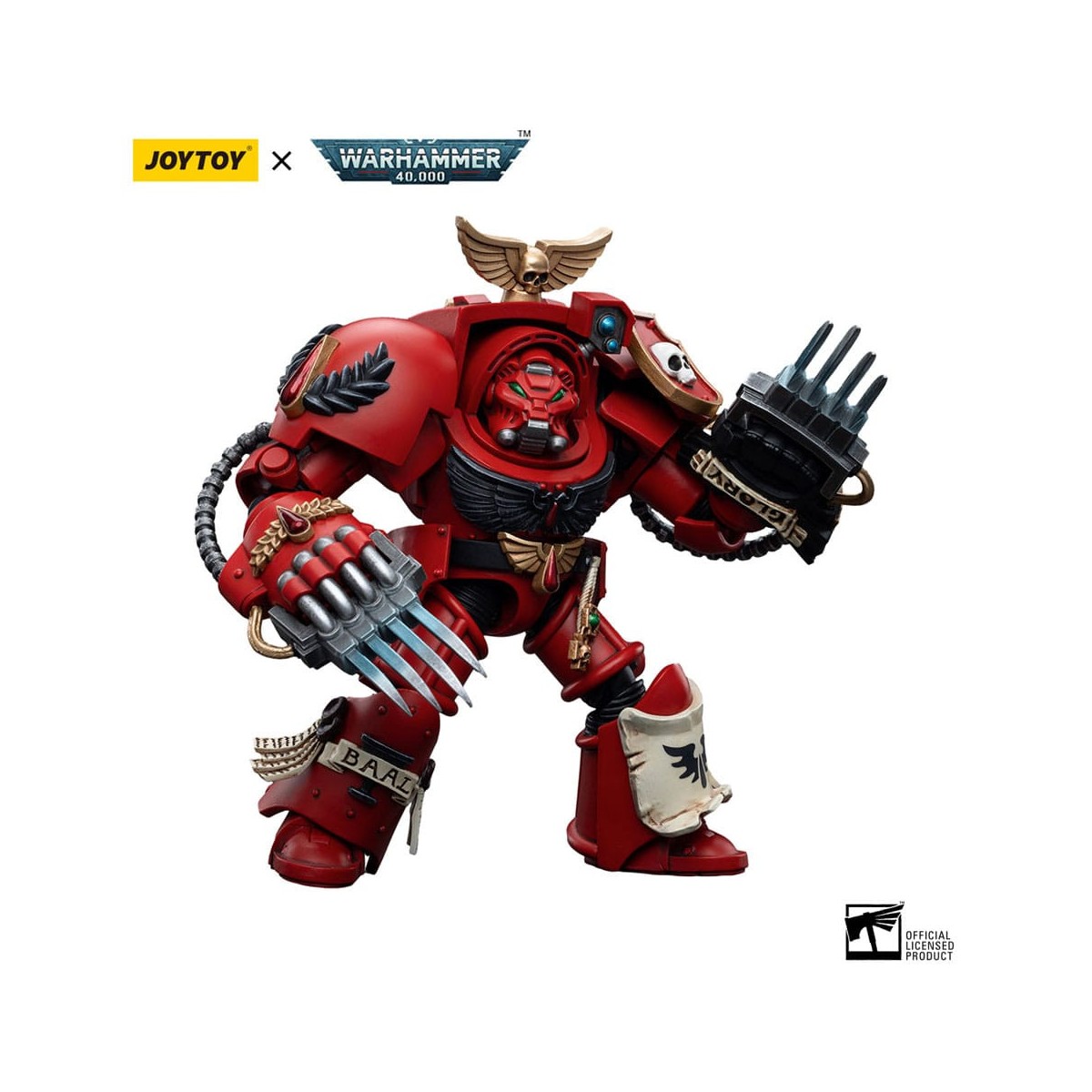 JoyToy Marines Espaciales - Ángeles de Sangre - Terminators de Asalto Hermano Nassio 1/18 - Warhammer 40K