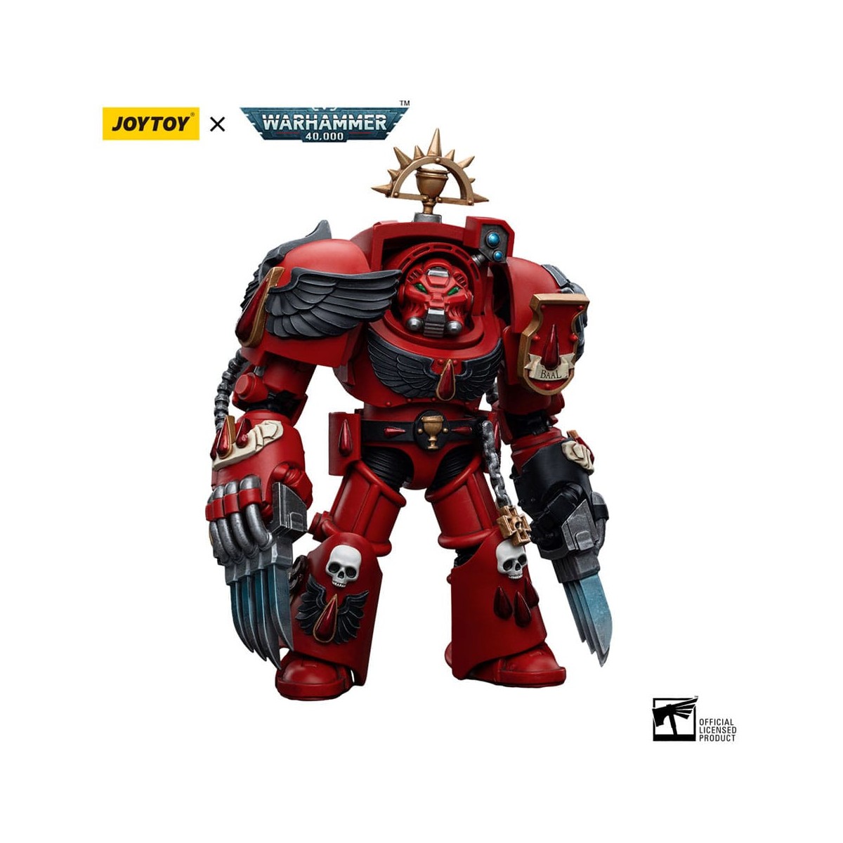 JoyToy Marines Espaciales - Ángeles de Sangre - Terminators de Asalto Hermano Tyborel 1/18 - Warhammer 40K